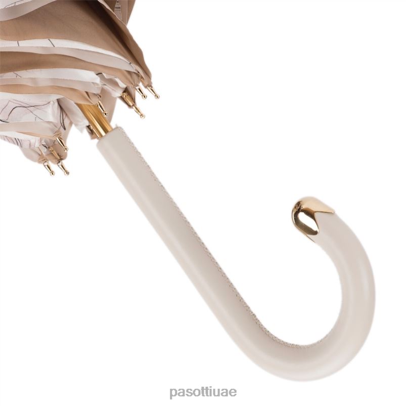 مظلة | 189 5l976-3 m17 - مظلة عاجية رائعة، قماش مزدوج PASOTTI Z446V390